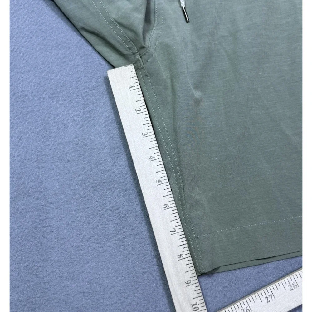 Faherty All Day Shorts Mens 35 Sage Green Golf Athleisure Normcore Dadcore USA